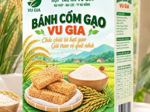 VU GIA ĐẠI LỘC - Bánh Cốm Gạo Vu Gia